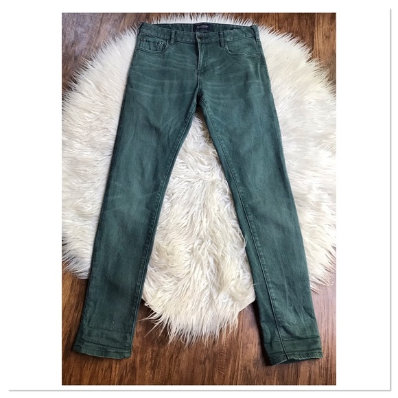 Scotch & Soda Other - Scotch & Soda Skim Stretch Jeans Green Zip Fly Size 31 x 32